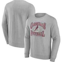 Arizona Cardinals Playability Pullover Sweatshirt - Heathered Charcoal outlet
