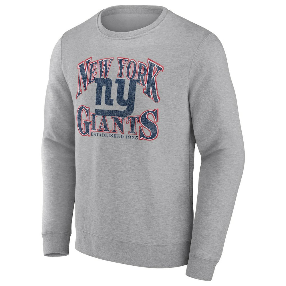 New York Giants Playability Pullover Sweatshirt - Heathered Charcoal cheap