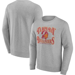 Tampa Bay Buccaneers Playability Pullover Sweatshirt - Heathered Charcoal outlet