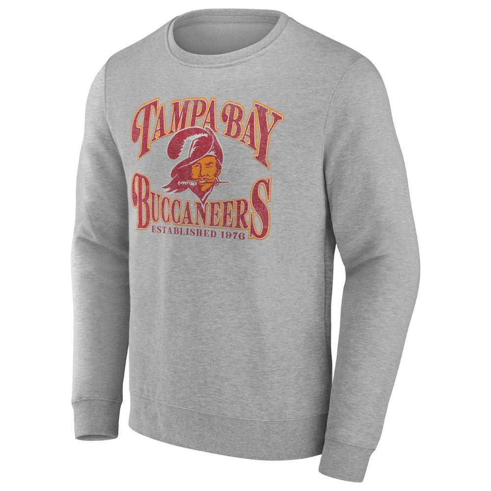 Tampa Bay Buccaneers Playability Pullover Sweatshirt - Heathered Charcoal outlet