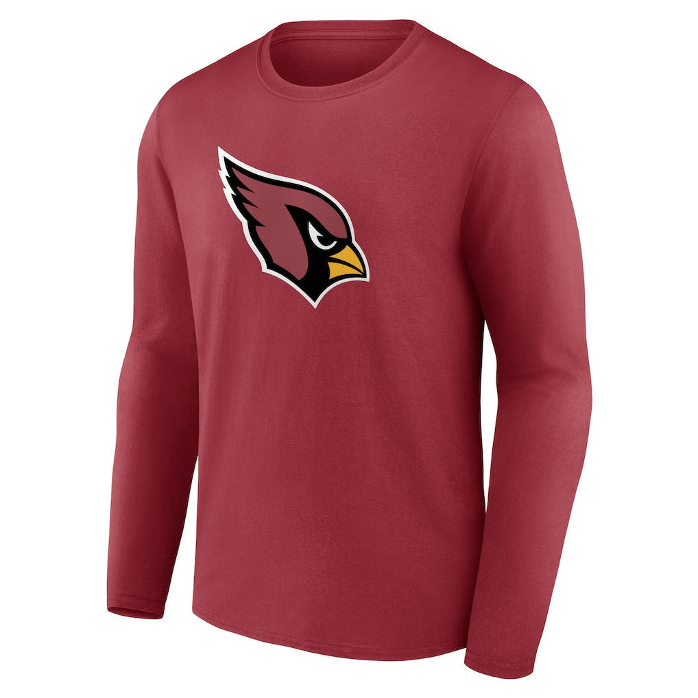 Arizona Cardinals Primary Logo Long Sleeve T-Shirt - Cardinal outlet