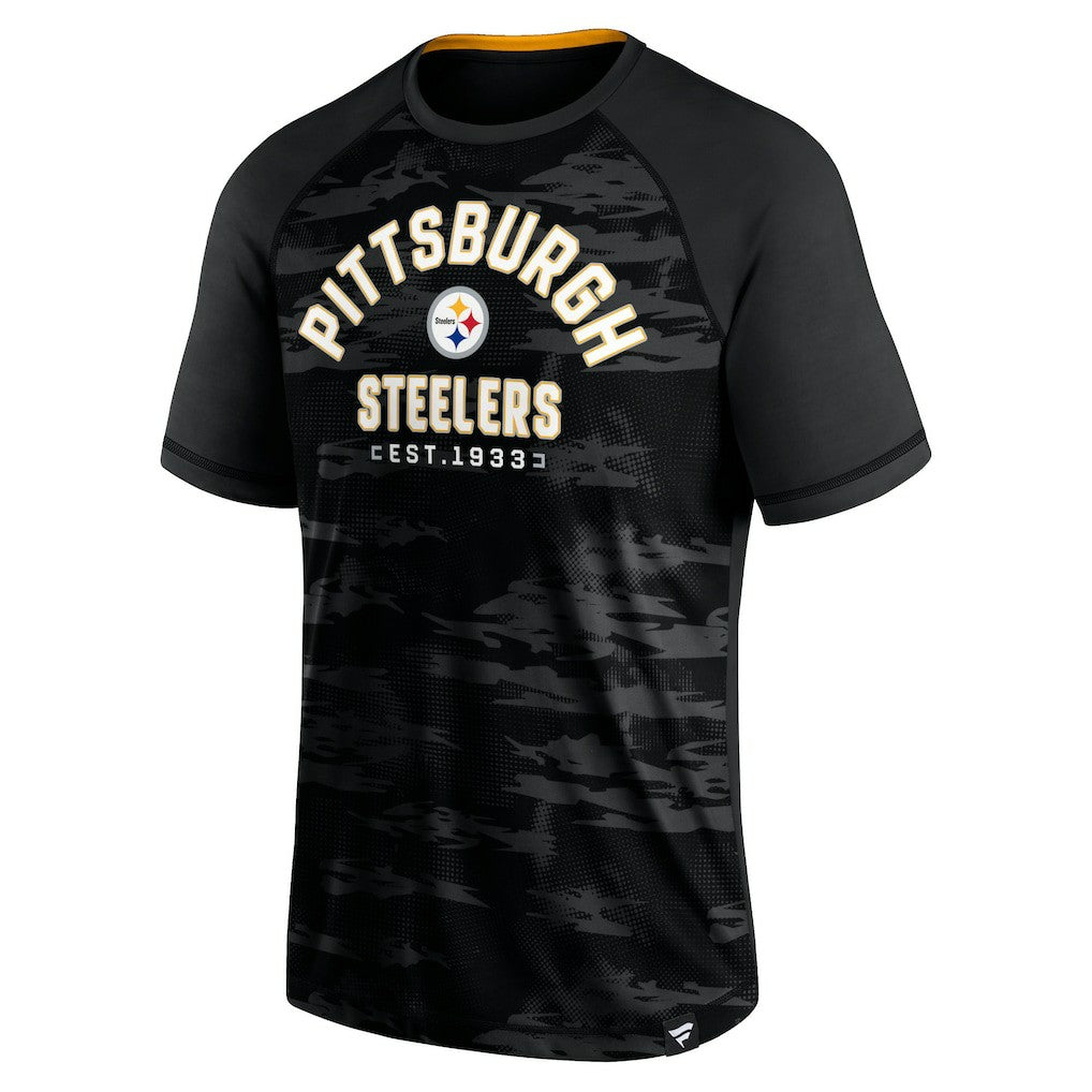 Pittsburgh Steelers Hail Mary Raglan T-Shirt - Black for sale