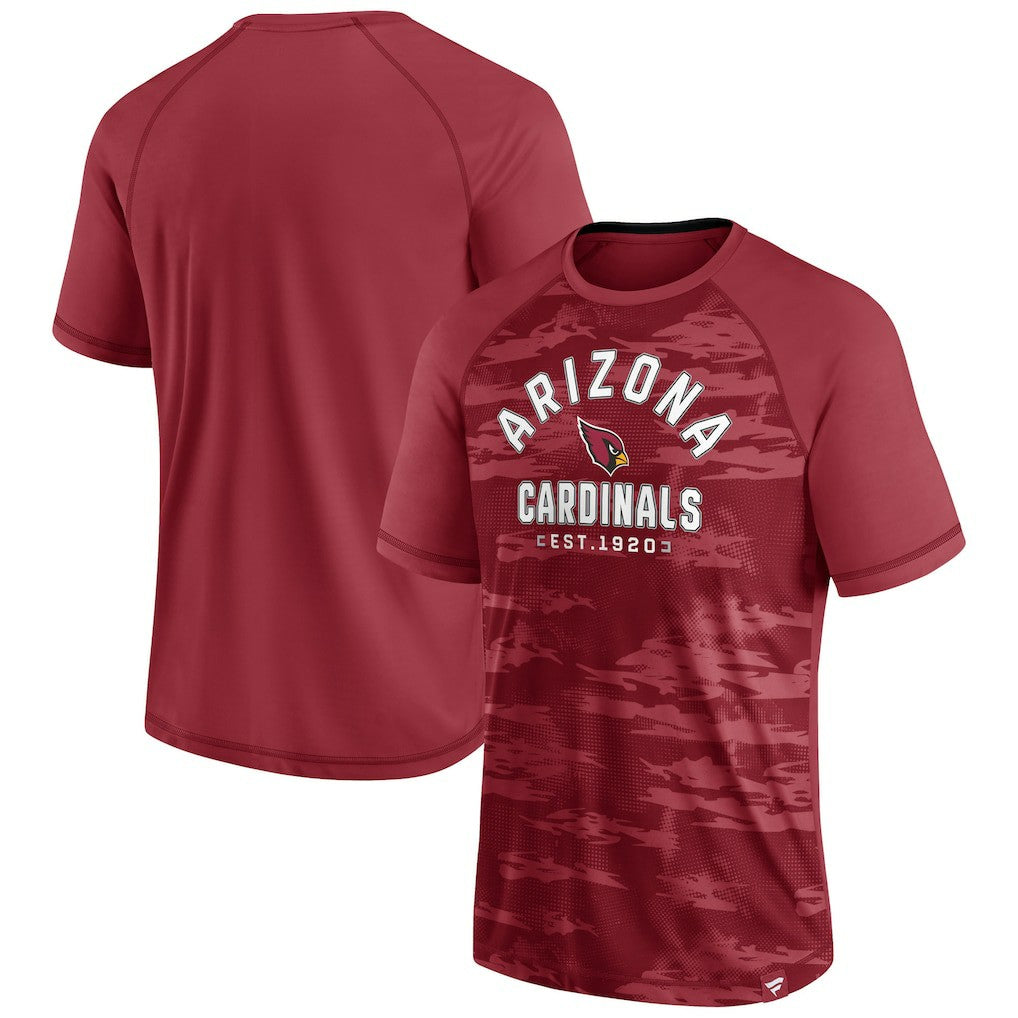 Arizona Cardinals Hail Mary Raglan T-Shirt - Cardinal discount
