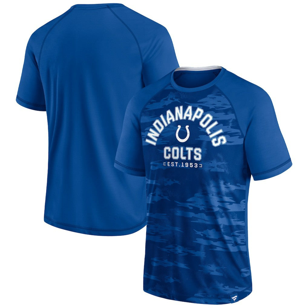Indianapolis Colts Hail Mary Raglan T-Shirt - Royal online