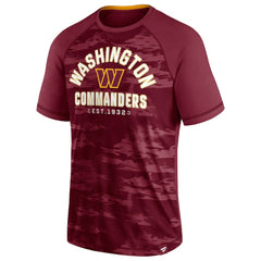 Washington Commanders Hail Mary Raglan T-Shirt - Burgundy for sale