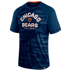 Chicago Bears Hail Mary Raglan T-Shirt - Navy outlet