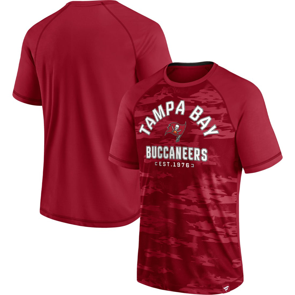 Tampa Bay Buccaneers Hail Mary Raglan T-Shirt - Red online