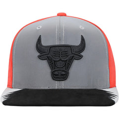 Chicago Bulls Day 5 Snapback Hat - Gray/Red | Mitchell & Ness shop