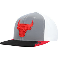 Chicago Bulls Day 5 Snapback Hat - Gray/White | Mitchell & Ness discount