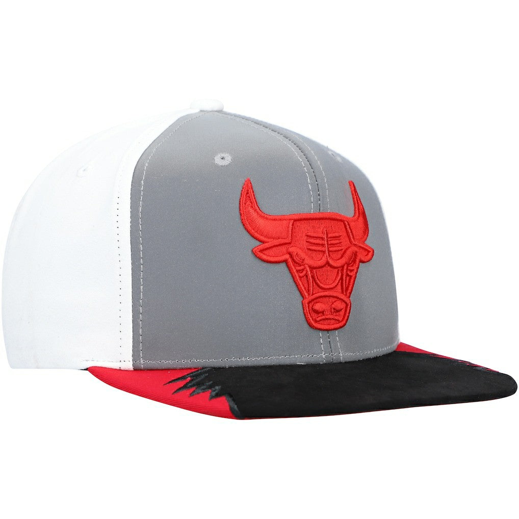 Chicago Bulls Day 5 Snapback Hat - Gray/White | Mitchell & Ness discount