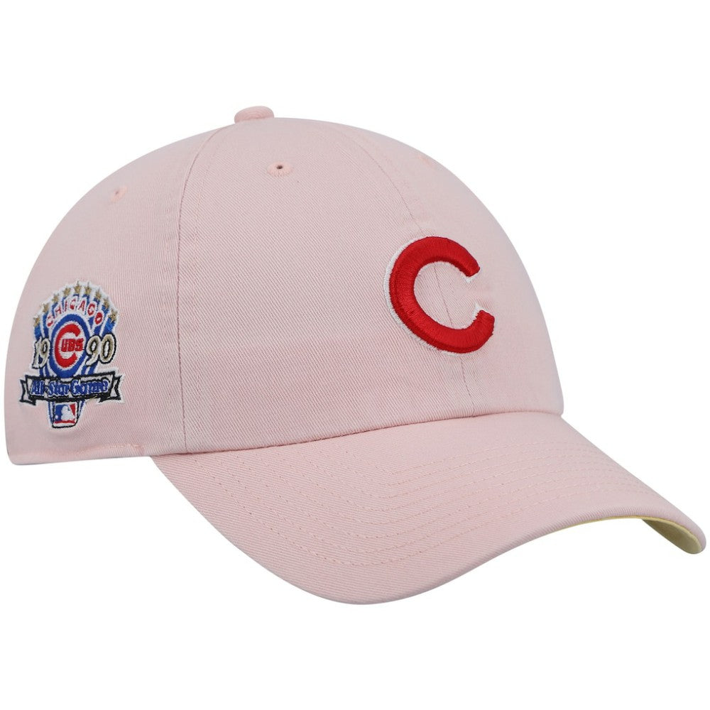Chicago Cubs 1990 MLB All-Star Game Double Under Clean Up Adjustable Hat - Pink | 47 brand