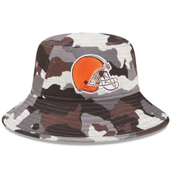 Cleveland Browns New Era 2022 NFL Training Camp Bucket Hat - Camo outlet
