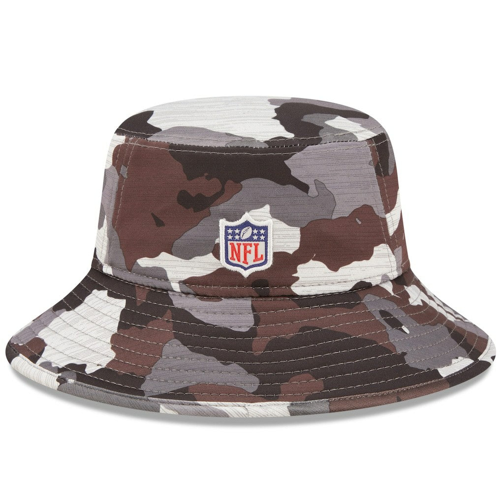 Cleveland Browns New Era 2022 NFL Training Camp Bucket Hat - Camo outlet