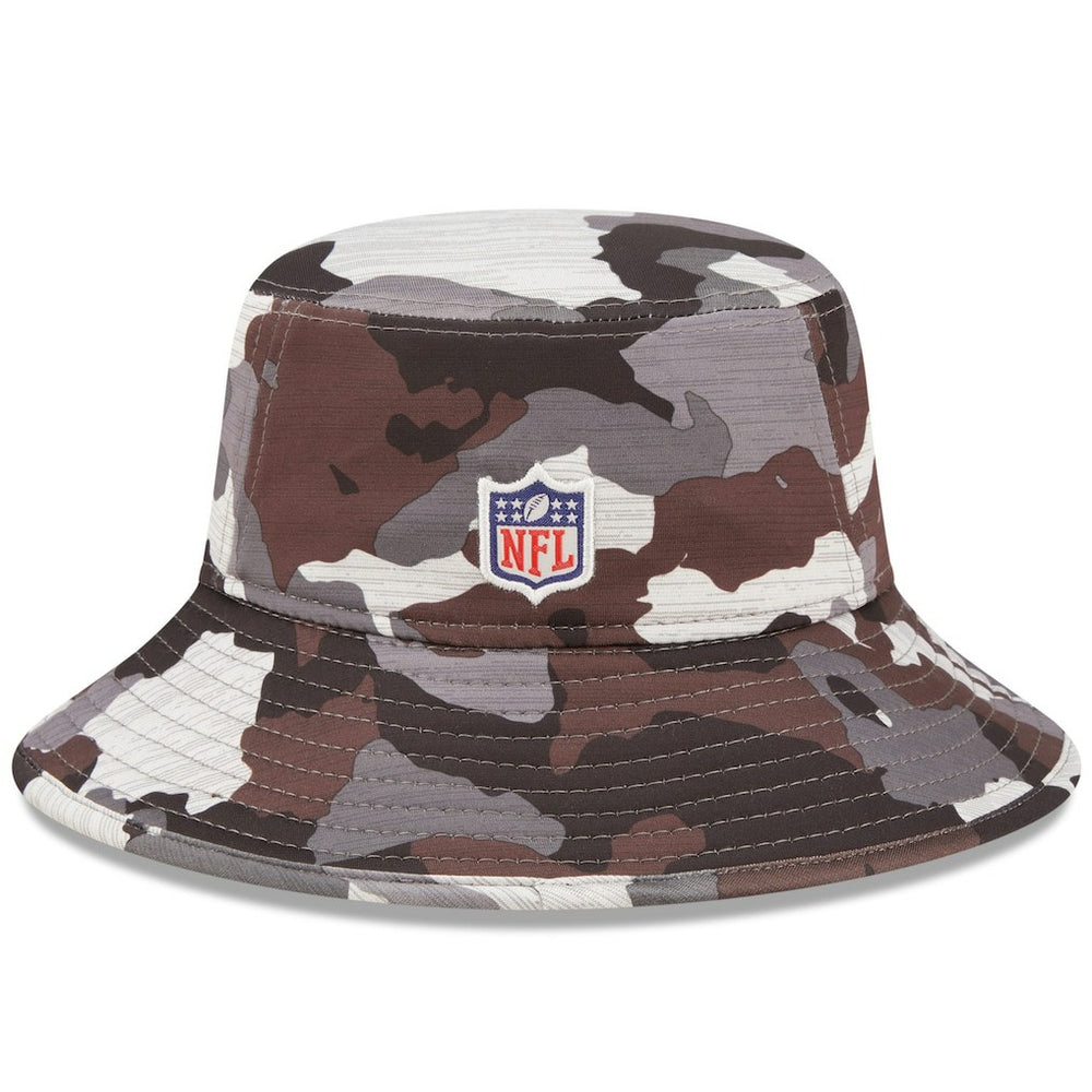 Cleveland Browns New Era 2022 NFL Training Camp Bucket Hat - Camo outlet