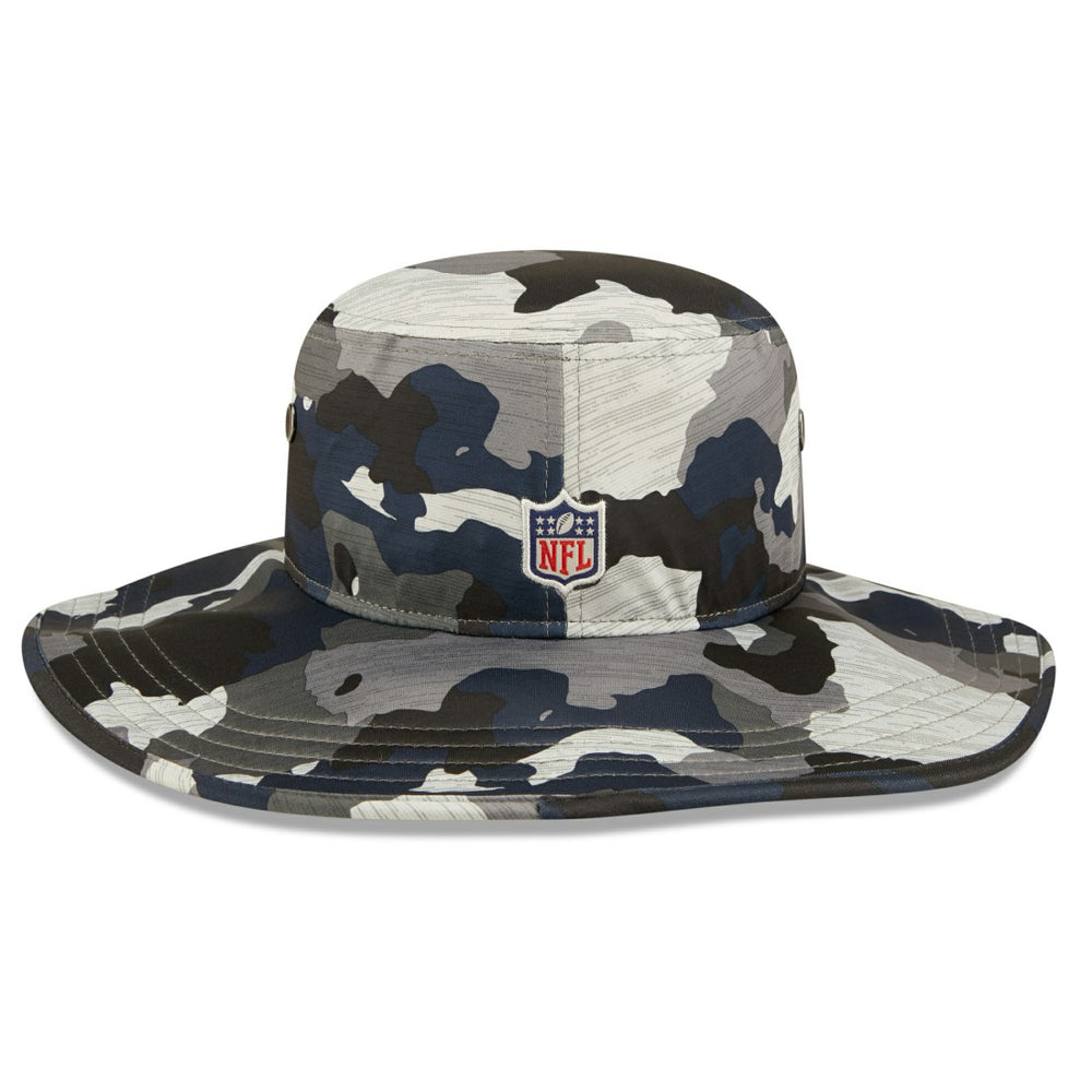Tennessee Titans New Era 2022 NFL Training Camp Panama Bucket Hat - Camo on sale