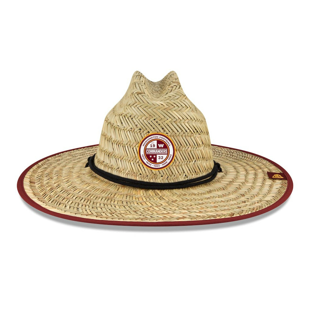 Washington Commanders New Era 2022 NFL Training Camp Straw Lifeguard Hat - Natural outlet