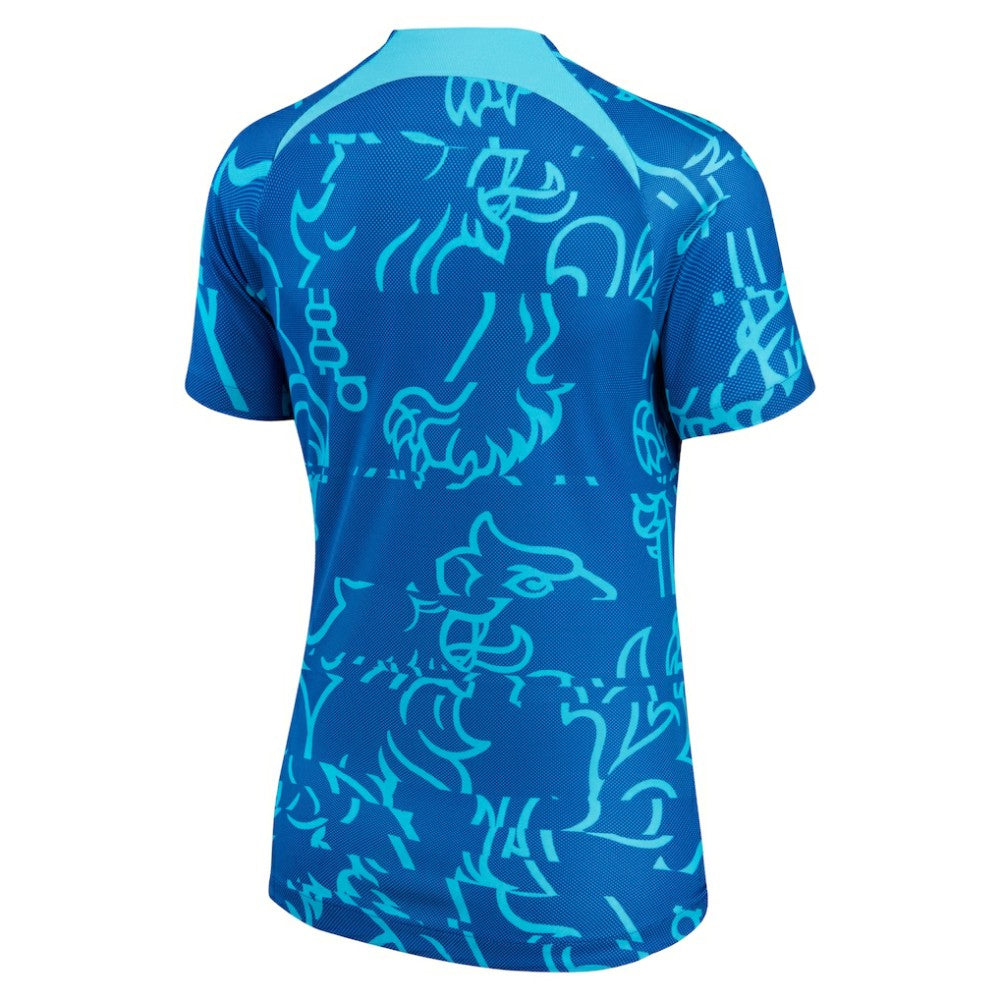 Chelsea Women's 2022/23 Pre-Match Home Performance Top - Blue | Nike cheap