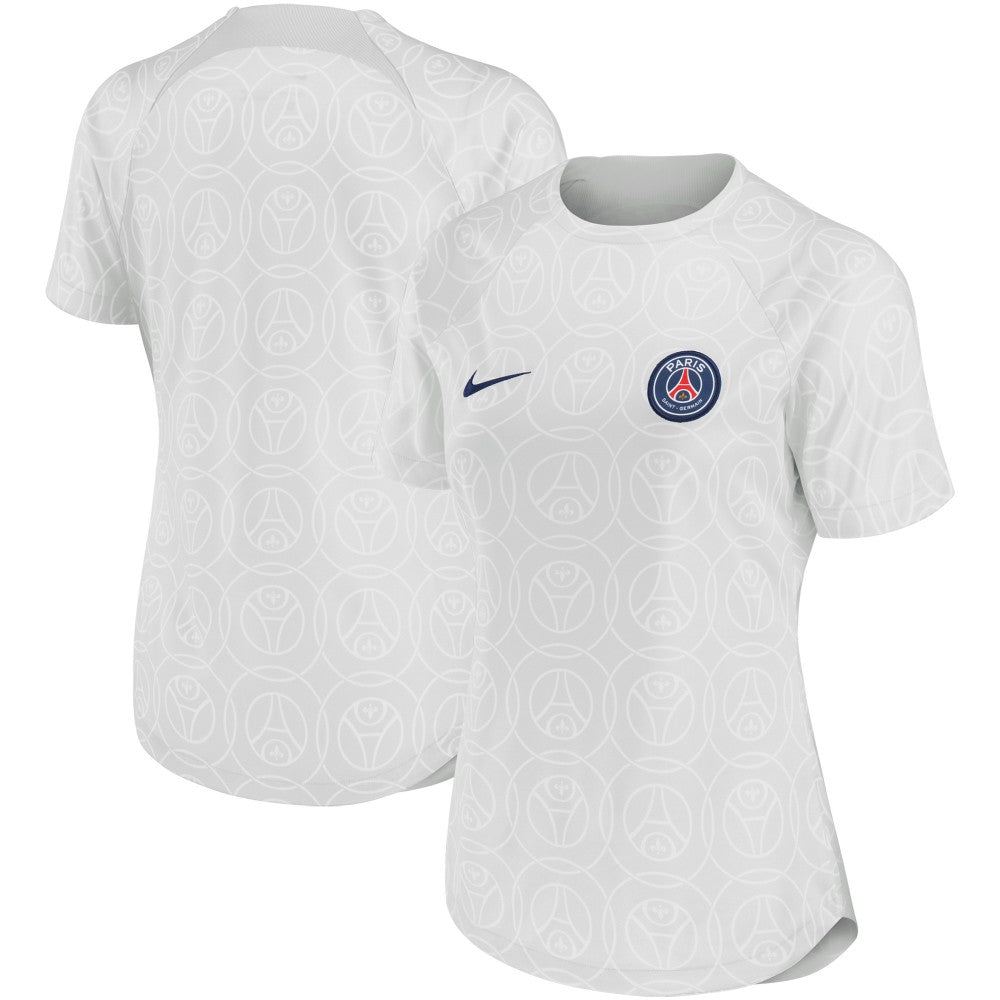 Paris Saint-Germain Women's 2022/23 Pre-Match Home Performance Top - Gray | Nike sale