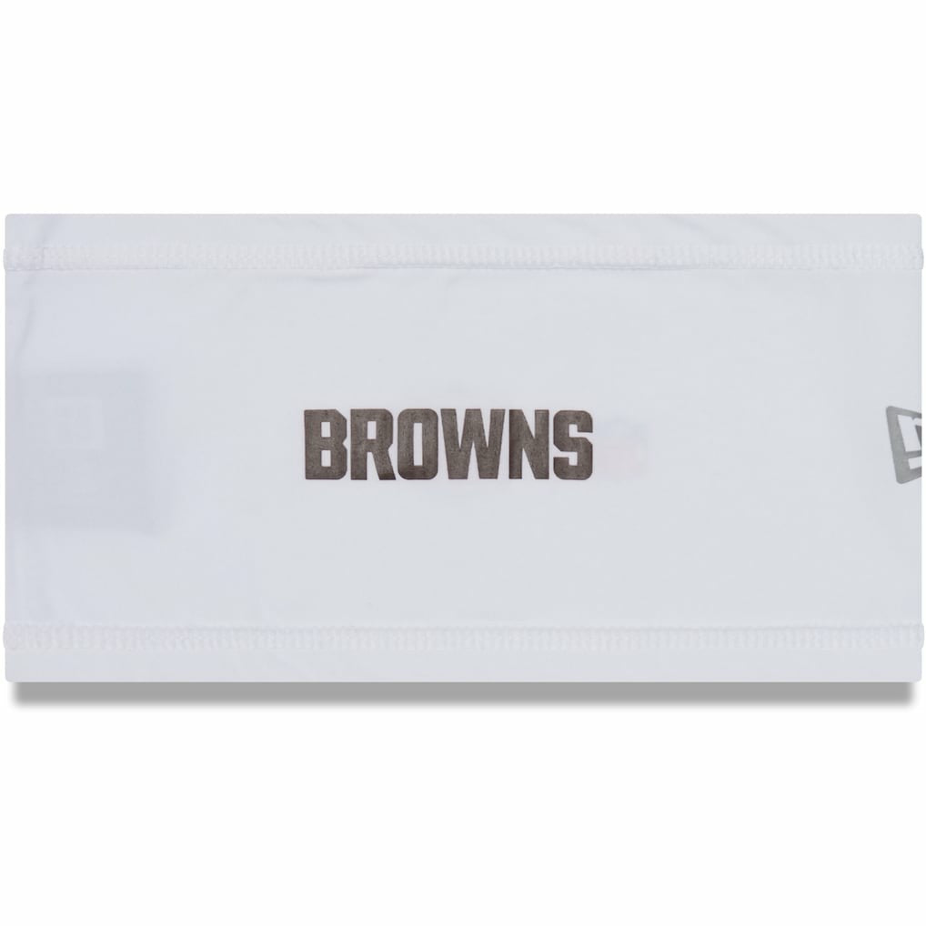 Cleveland Browns New Era Training Camp COOLERA Headband - White online