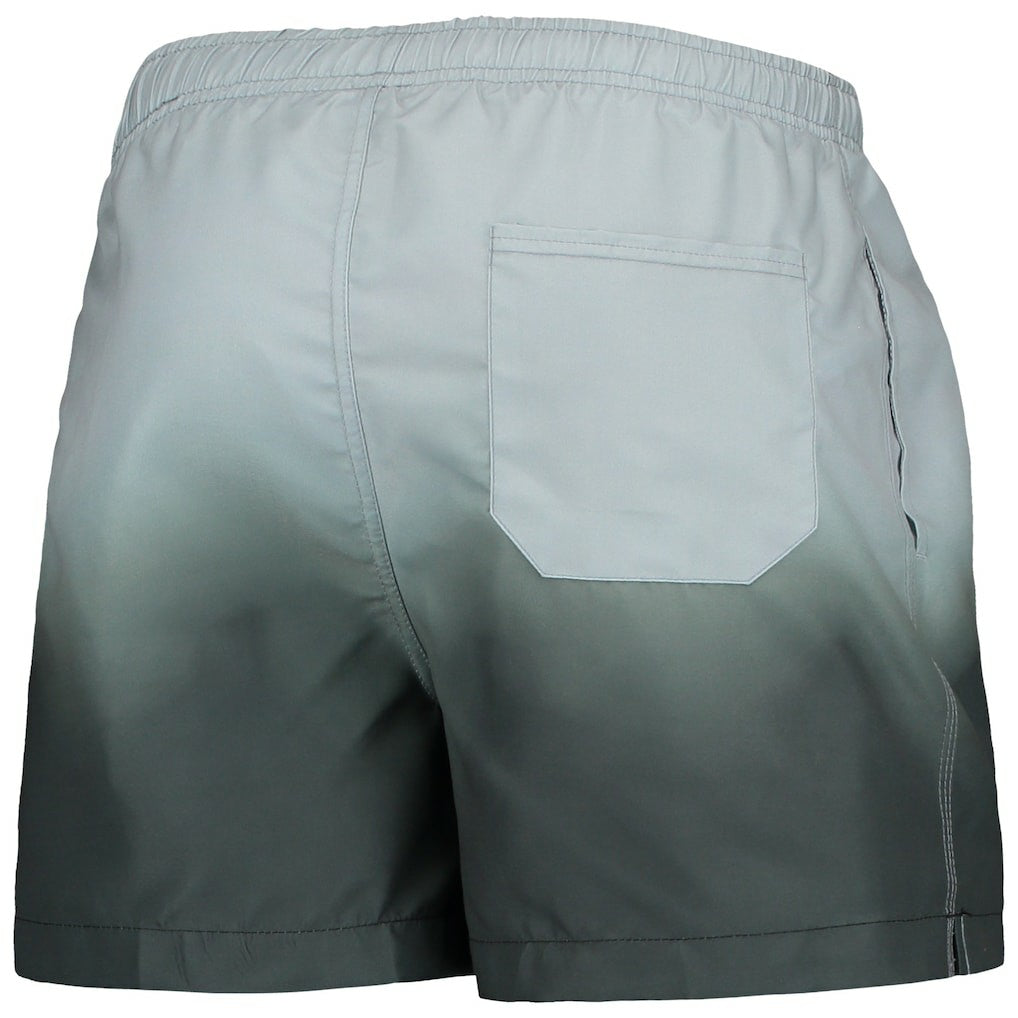 Las Vegas Raiders FOCO Dip-Dye Swim Shorts - Black/ on sale
