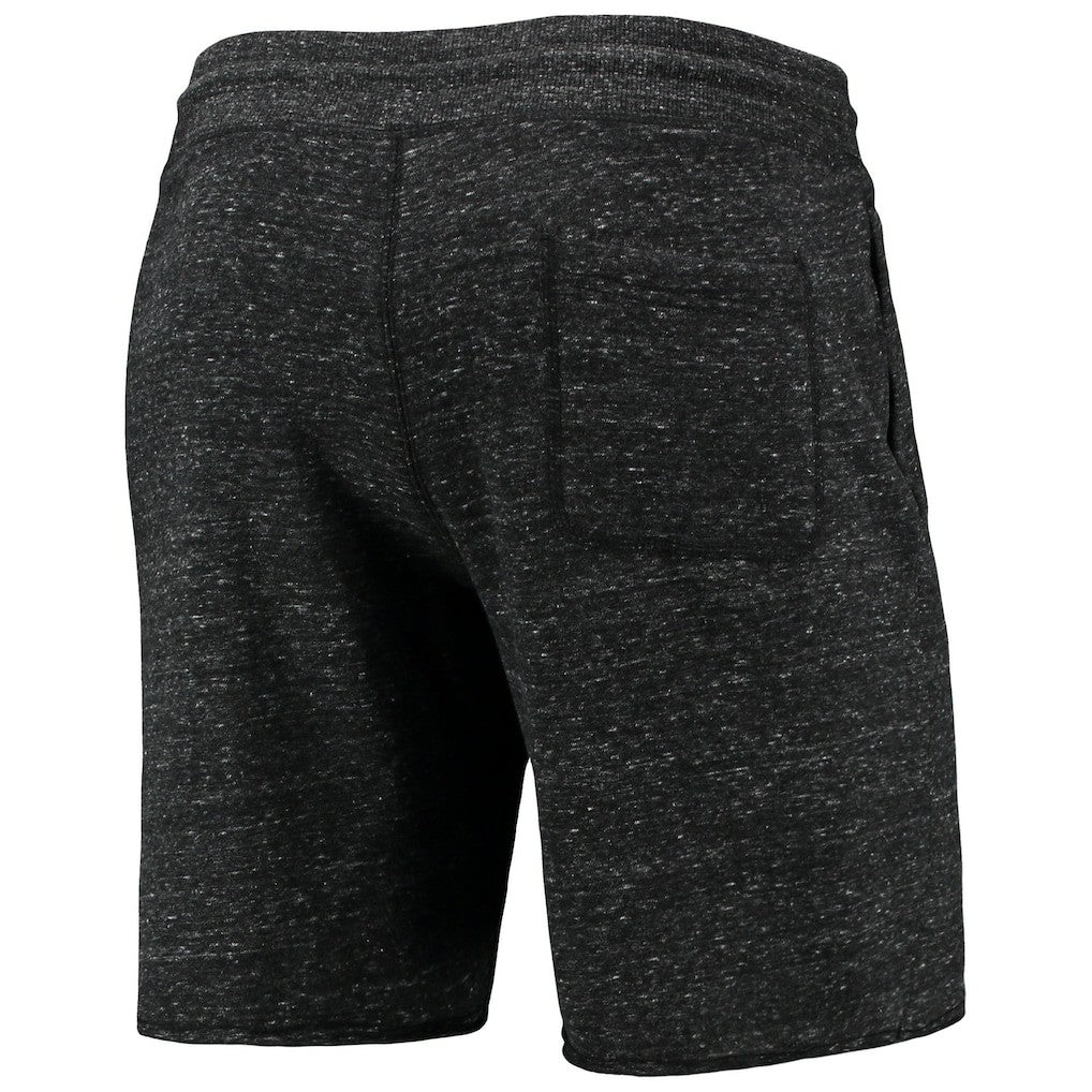 Brooklyn Nets Homage Primary Logo Tri-Blend Sweat Shorts - Charcoal for sale