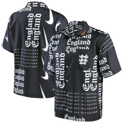 England Women's National Team Button-Up Shirt - Black | Nike shop