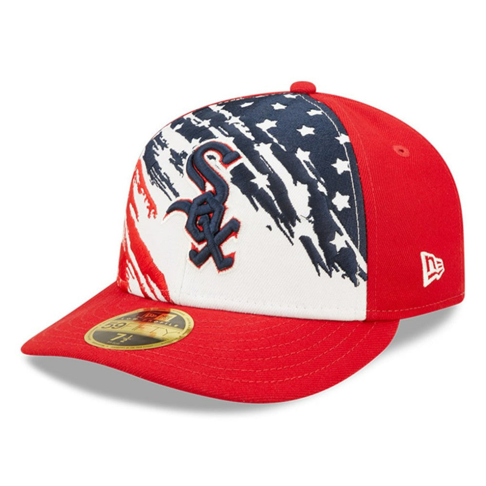 Chicago White Sox 2022 4th of July Low Profile 59FIFTY Fitted Hat - Red | New Era