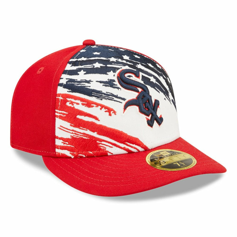 Chicago White Sox 2022 4th of July Low Profile 59FIFTY Fitted Hat - Red | New Era