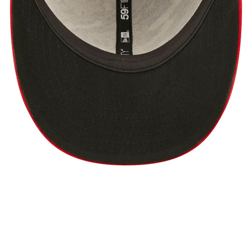 Athletics 2022 4th of July Low Profile 59FIFTY Fitted Hat - Red | New Era