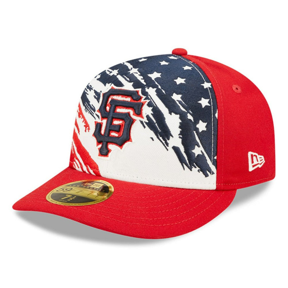 San Francisco Giants 2022 4th of July Low Profile 59FIFTY Fitted Hat - Red | New Era