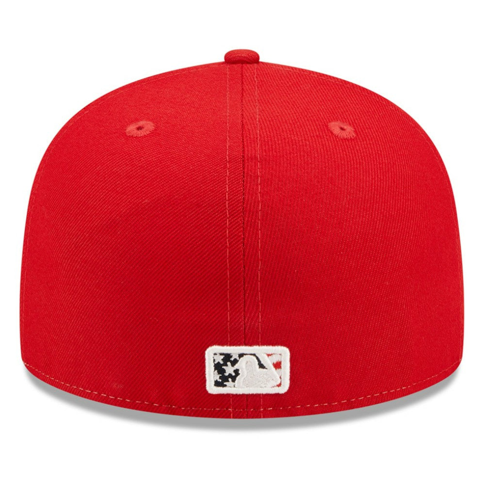 San Francisco Giants 2022 4th of July On-Field 59FIFTY Fitted Hat - Red | New Era