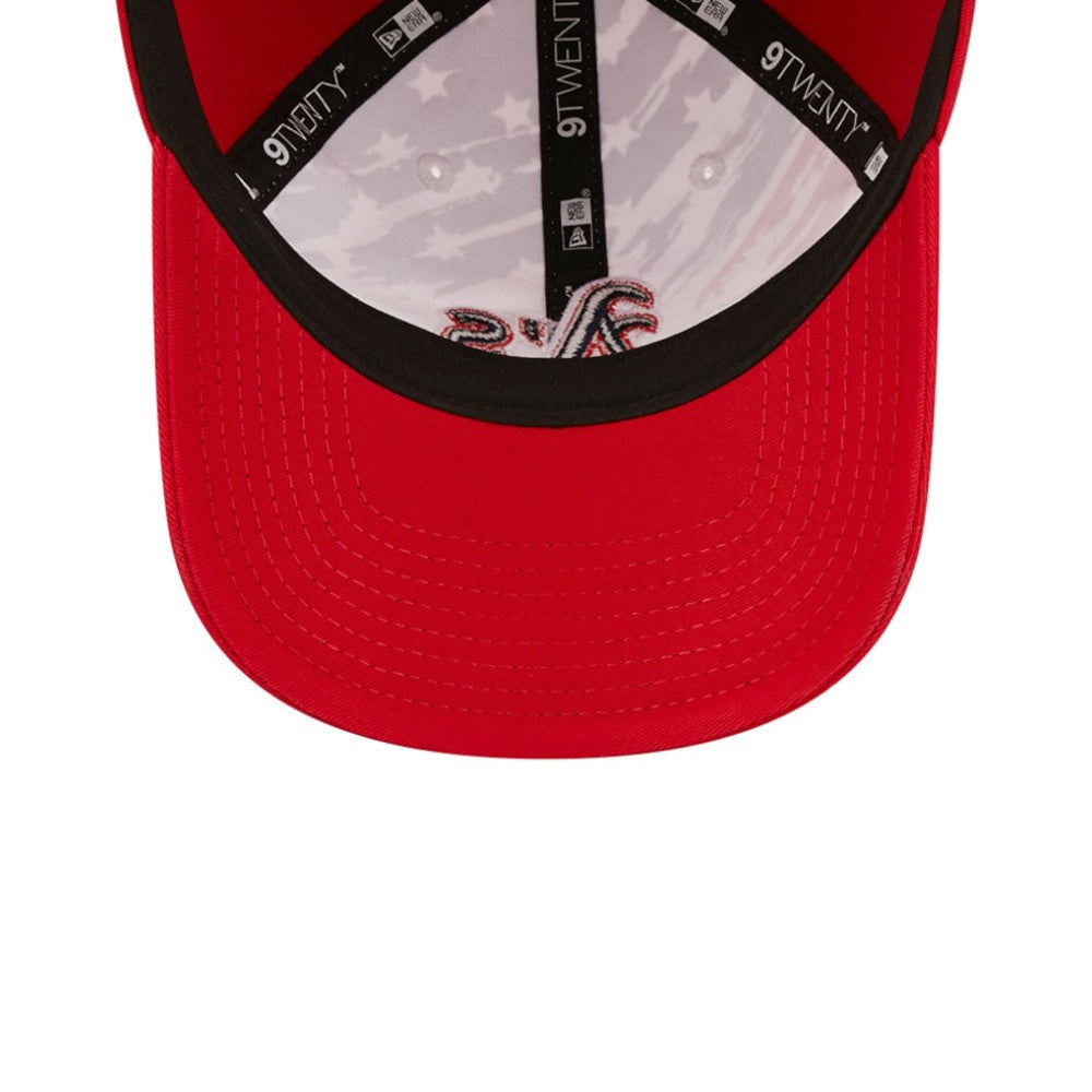 Athletics 2022 4th of July 9TWENTY Adjustable Hat - Red | New Era
