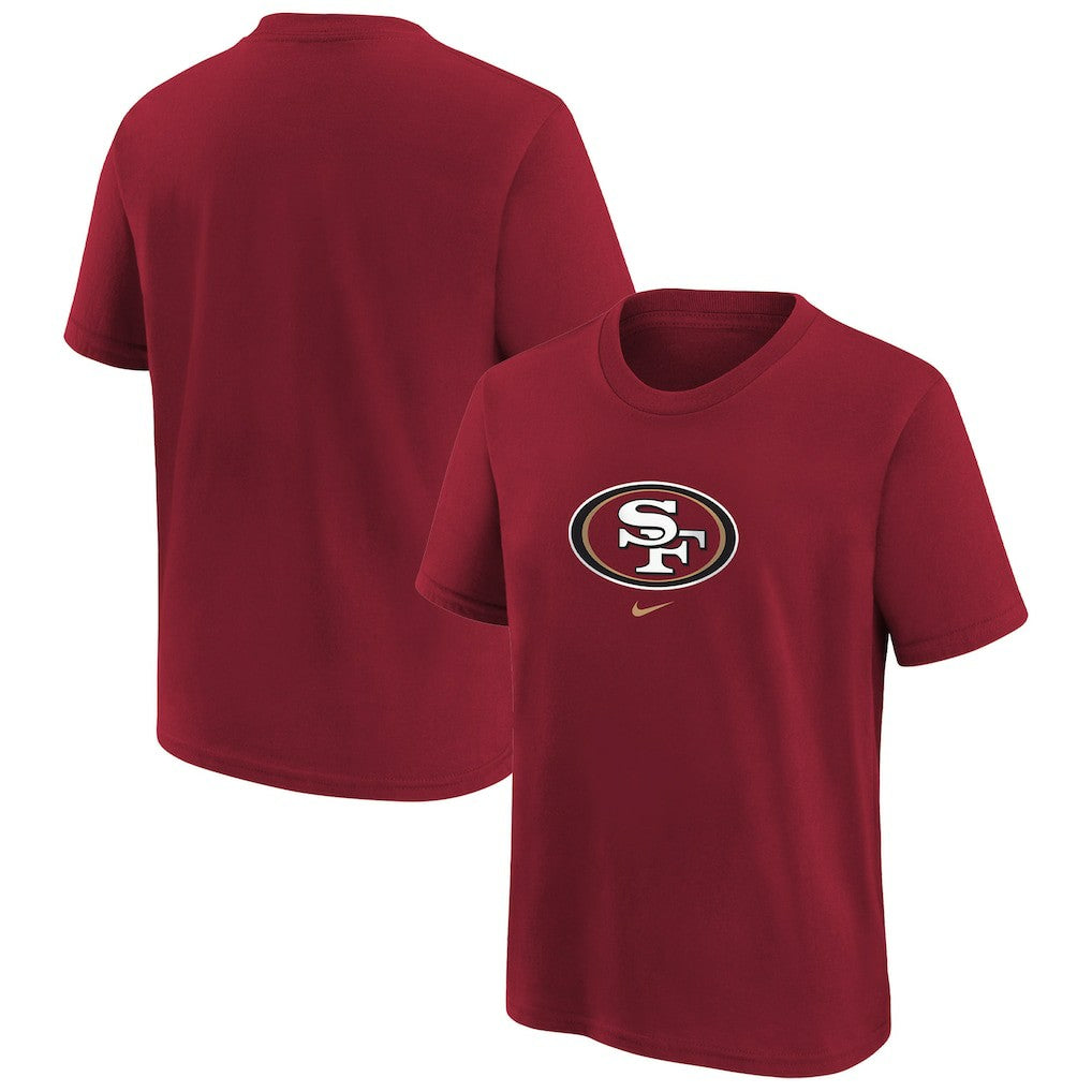 San Francisco 49ers Preschool Team Wordmark T-Shirt - Scarlet | Nike for sale