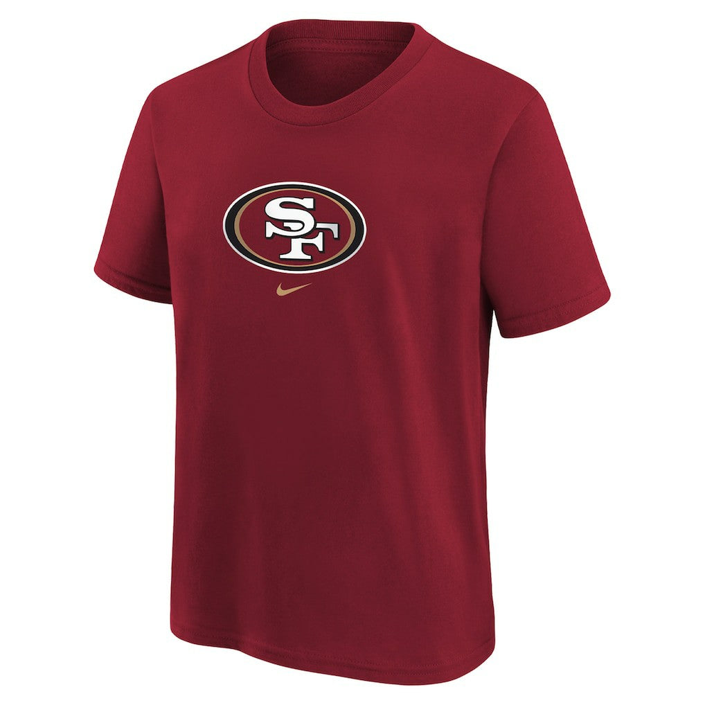 San Francisco 49ers Preschool Team Wordmark T-Shirt - Scarlet | Nike for sale