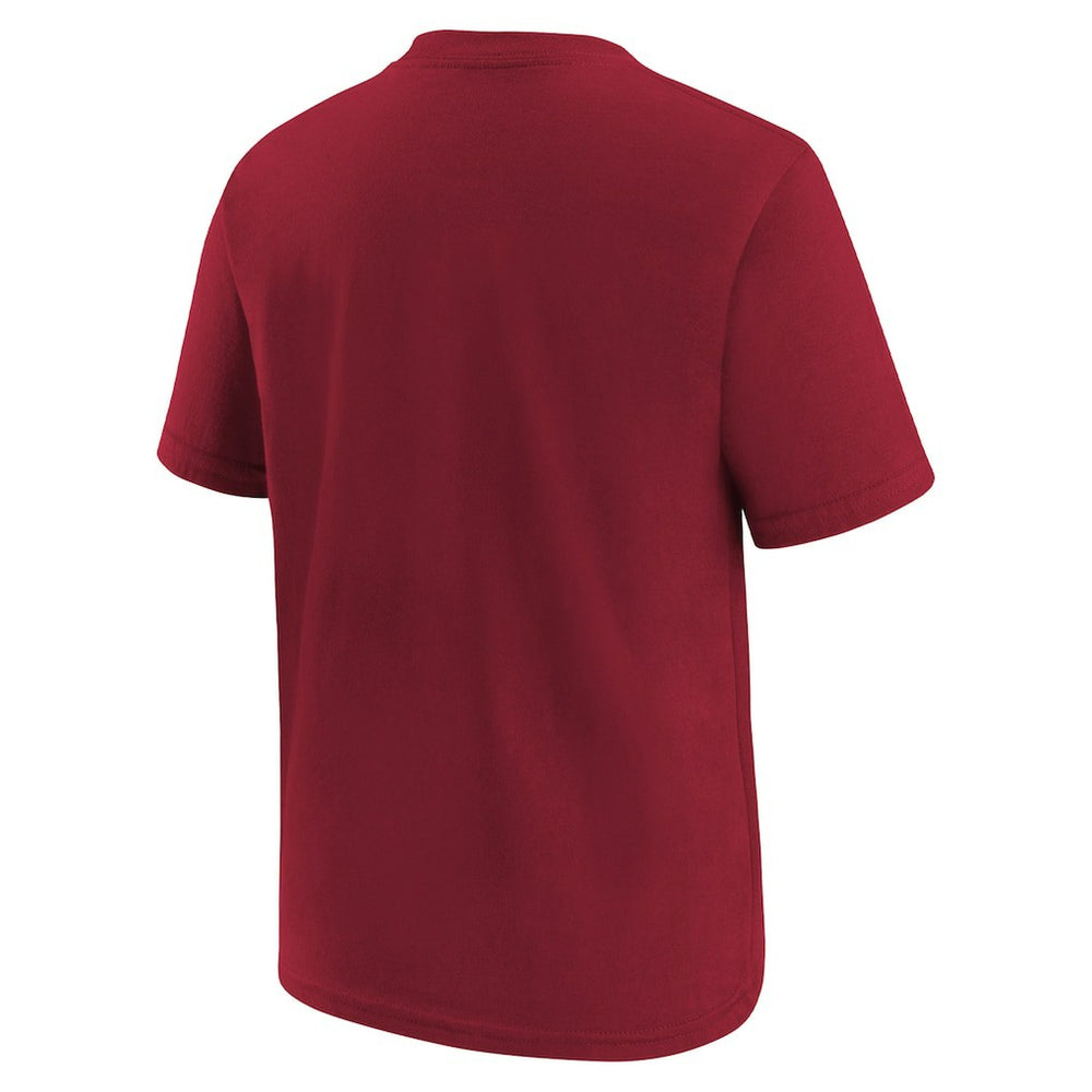 San Francisco 49ers Preschool Team Wordmark T-Shirt - Scarlet | Nike for sale
