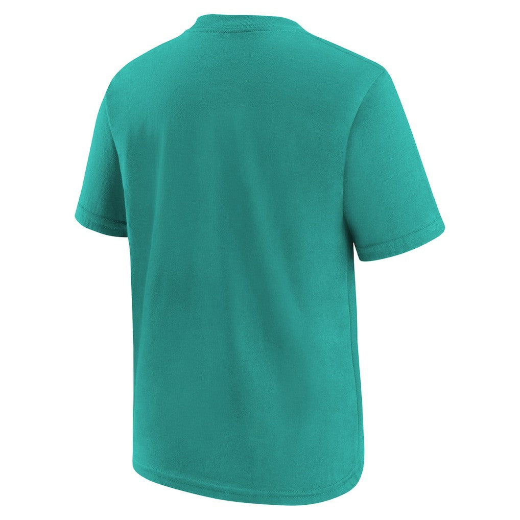 Miami Dolphins Preschool Team Wordmark T-Shirt - Aqua | Nike outlet