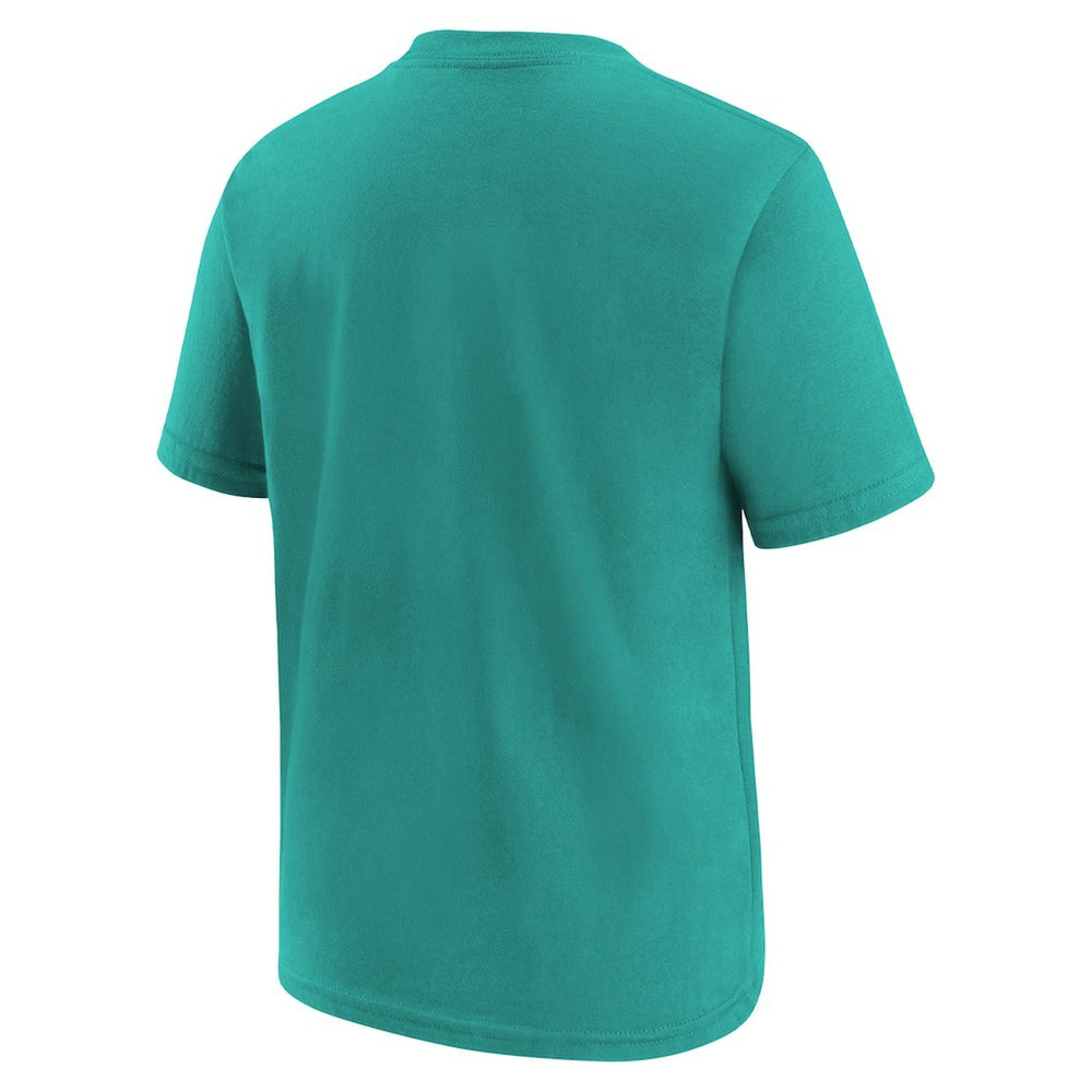 Miami Dolphins Preschool Team Wordmark T-Shirt - Aqua | Nike outlet