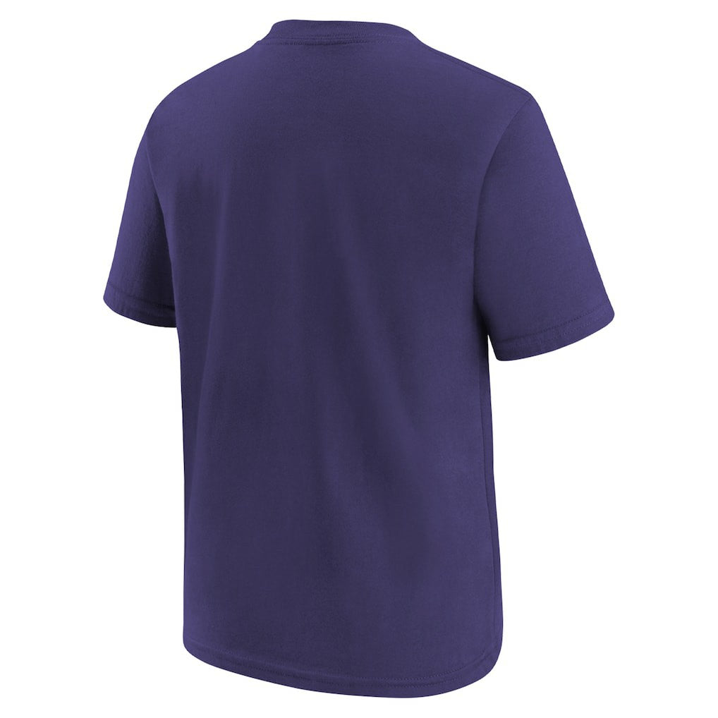 Baltimore Ravens Preschool Team Wordmark T-Shirt - Purple | Nike for sale