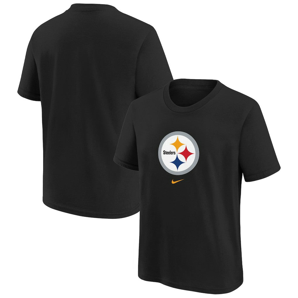 Pittsburgh Steelers Preschool Team Wordmark T-Shirt - Black | Nike outlet