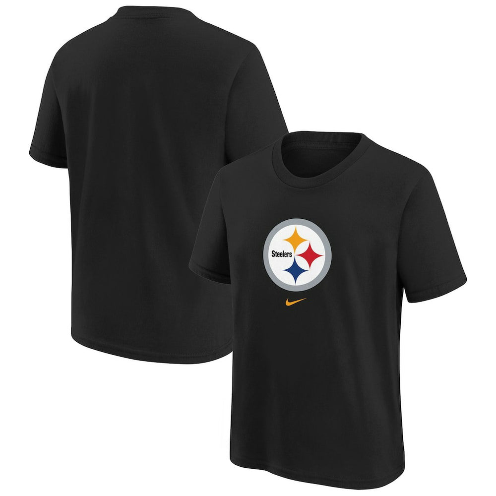 Pittsburgh Steelers Preschool Team Wordmark T-Shirt - Black | Nike outlet