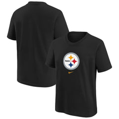 Pittsburgh Steelers Preschool Team Wordmark T-Shirt - Black | Nike outlet
