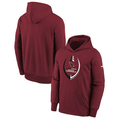 Arizona Cardinals Youth Icon Performance Pullover Hoodie - Cardinal | Nike discount
