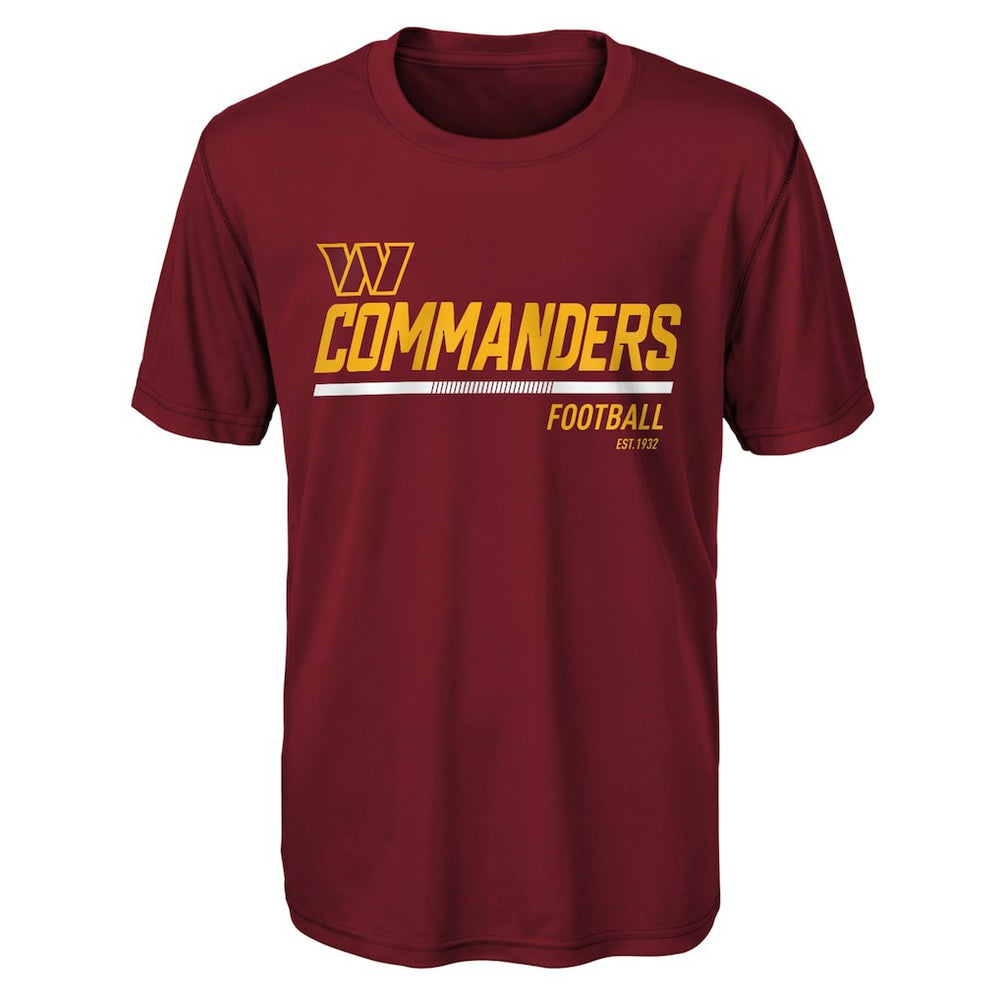 Washington Commanders Youth Engaged T-Shirt - Burgundy on sale