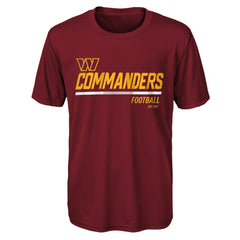 Washington Commanders Youth Engaged T-Shirt - Burgundy on sale