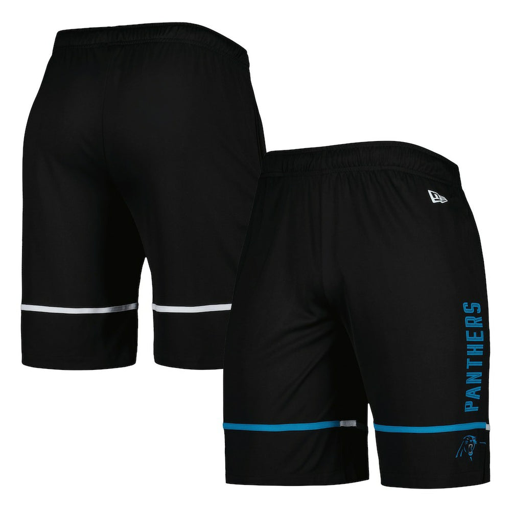 Carolina Panthers New Era Combine Authentic Rusher Training Shorts - Black online