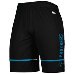 Carolina Panthers New Era Combine Authentic Rusher Training Shorts - Black online