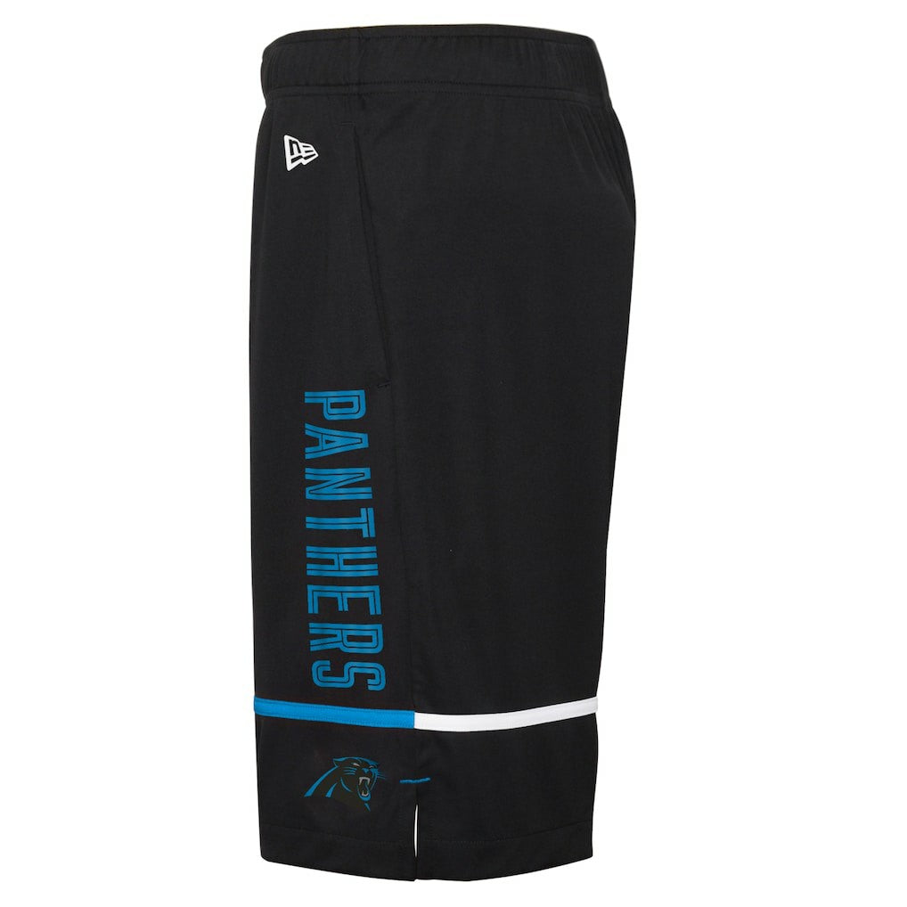 Carolina Panthers New Era Combine Authentic Rusher Training Shorts - Black online