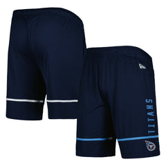 Tennessee Titans New Era Combine Authentic Rusher Training Shorts - Navy cheap