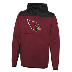 Arizona Cardinals New Era Combine Authentic Hard Hitter Pullover Hoodie - Cardinal outlet