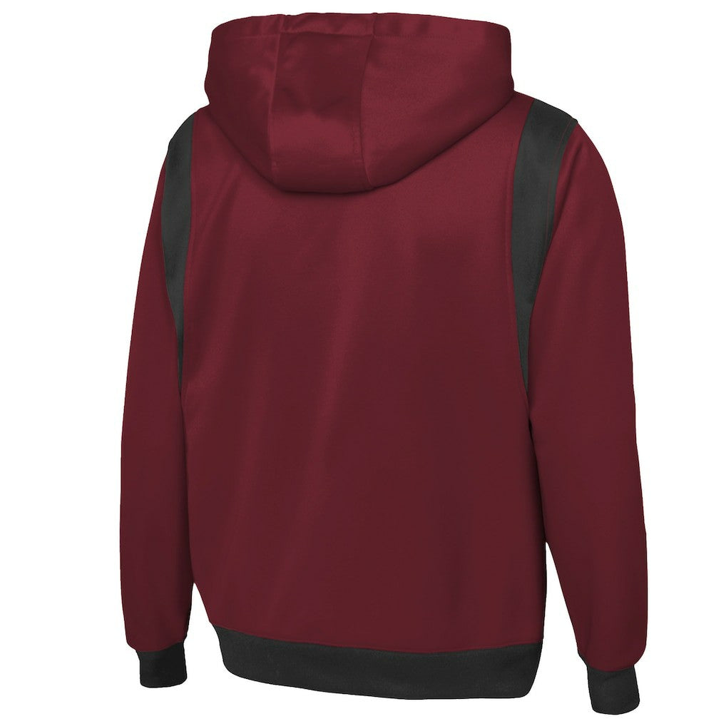 Arizona Cardinals New Era Combine Authentic Drop Back Full-Zip Hoodie - Cardinal sale